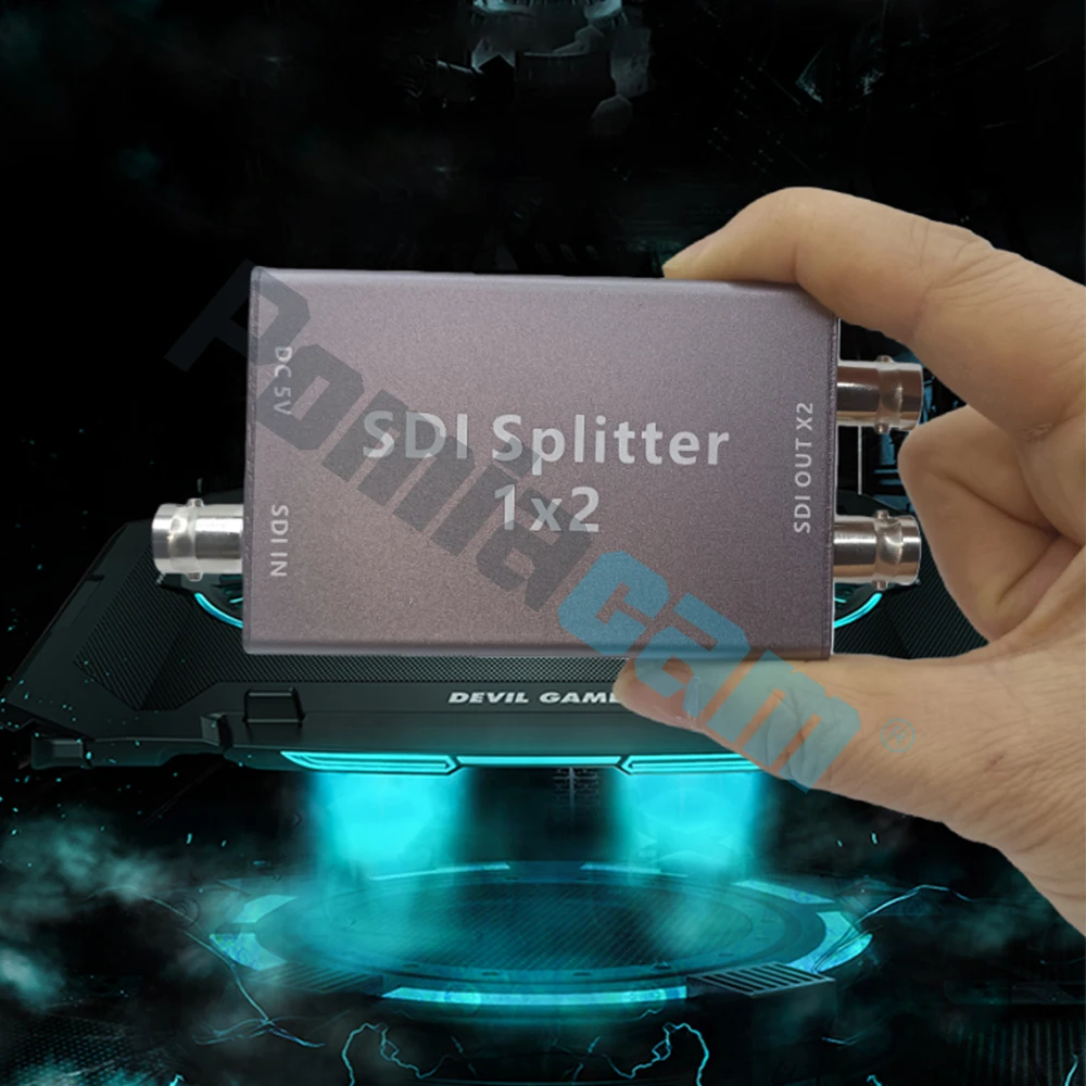 

Разветвитель HD SDI 1 на 2, распределитель сигналов SDI, 3G-SDI 1080P, промышленный класс, стабильный выход, plug and play