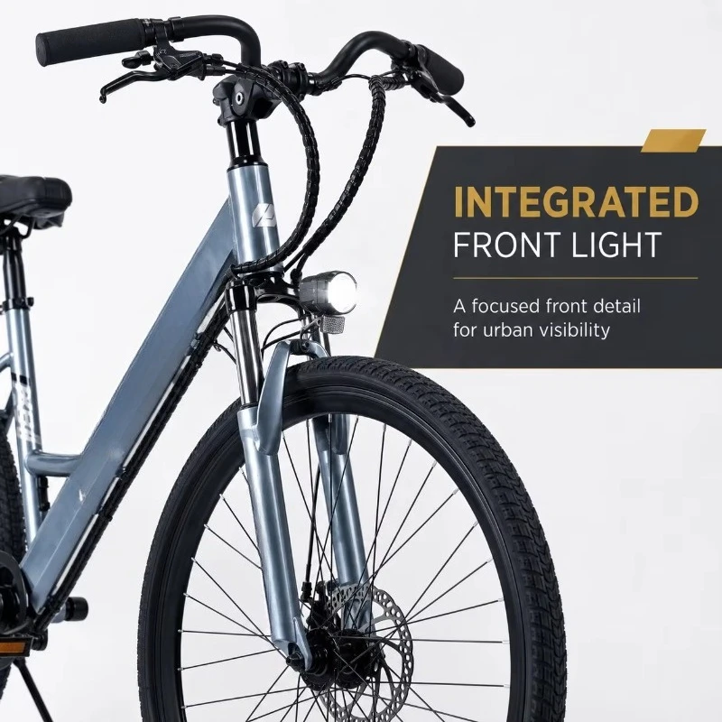 BR Jingyu Full Suspension Electric Bicycle Aluminum Alloy/Steel Frame Built-In Lithium Battery Disc Brakes Gear Shifting 20-29 I
