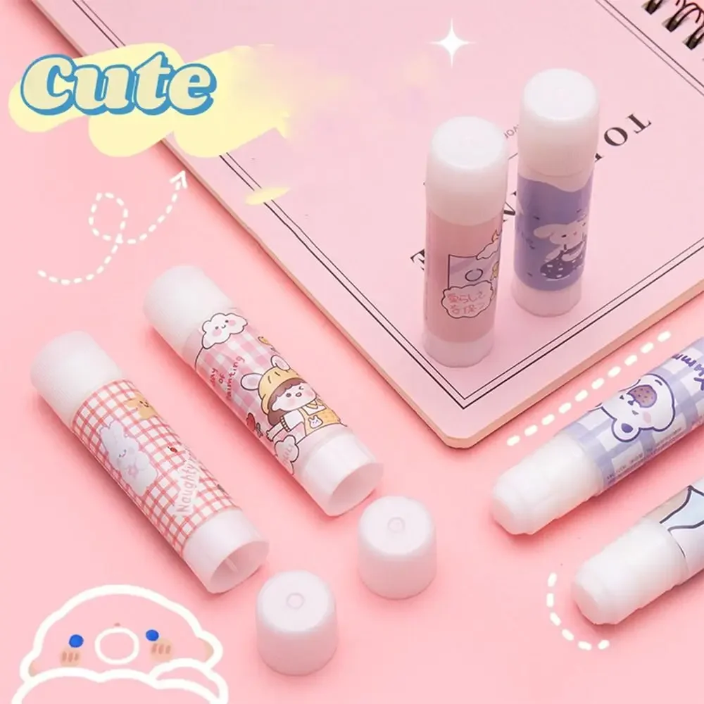 

Kawaii Cartoon Solid Glue Stick Super Strong Adhesives Glue Stick Student DIY Art Craft Stationery School Office Supplies