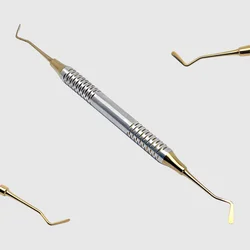 Dental Composite Resin Filling Tools Dental Cement Powder Filling Instrument Dentist Double-Head Restoration Instrument Tools