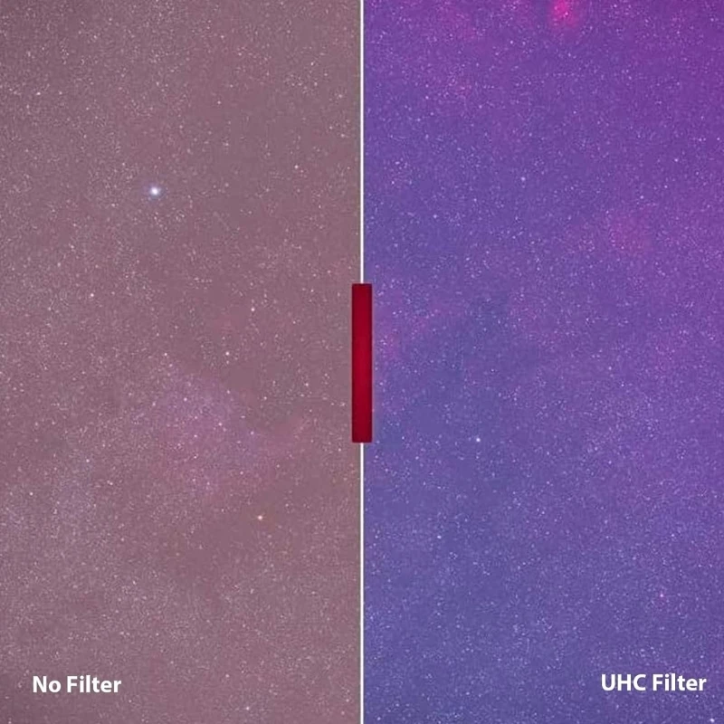 Migliora visibilità degli oggetti universo profondo con filtro UHC per telescopi da 1,25" visione chiara
