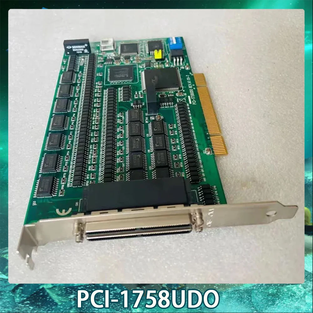 For Advantech PCI-1758UDO 128-Channel Isolated Digital Output Card Analog Digital