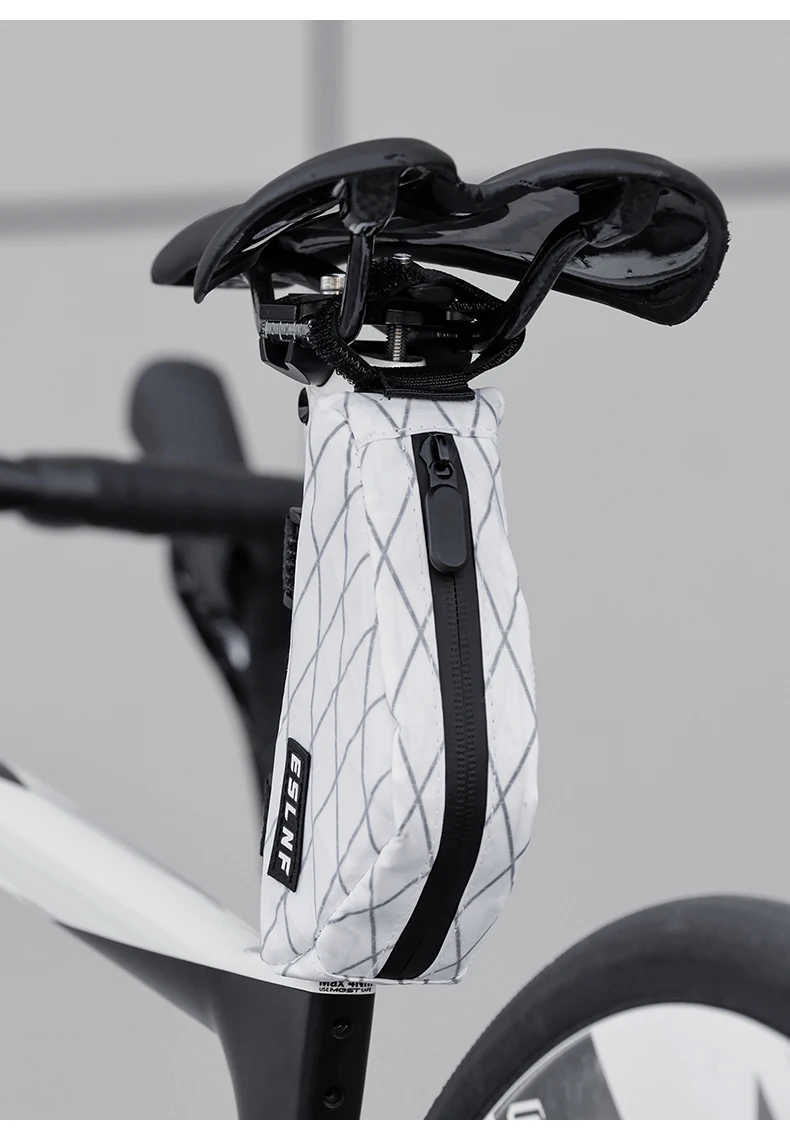 ESLNF Leichte Fahrradtasche Modische Fahrradrahmentasche MTB Rennrad Satteltasche Wasserdichte Fahrrad-Hecktasche – Detail 10
