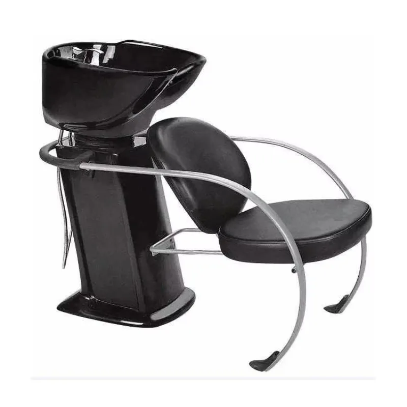 Professional Factory Hair Salon Shampoo Bed Beauty Salon Hair Wash Shampoo Bed Sitting Barber Shampoo Chair