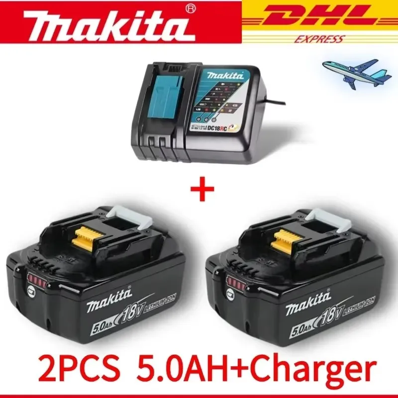 100% Makita-batterij 9,0 Ah 18V LXT Lithium-Ion BL1860 met LED-indicator Batterij 18v Batterij voor elektrisch gereedschap Originele 18v 6Ah