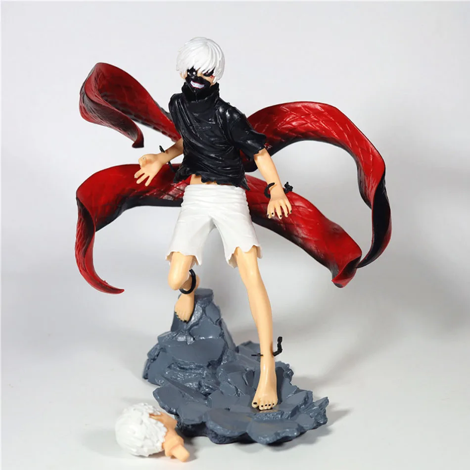 Anime figure Tokyo Ghou Mask centipede Reversible face Kaneki Ken anime model figure