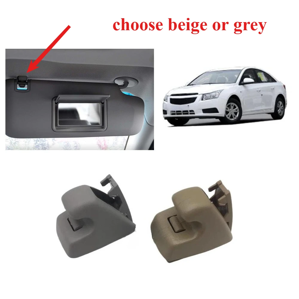 

1 Piece Beige or Gray Sun Visor Bracket for Chevrolet Cruze Sun Panel Clip for Cruze 2009-2015 Hook Accessories