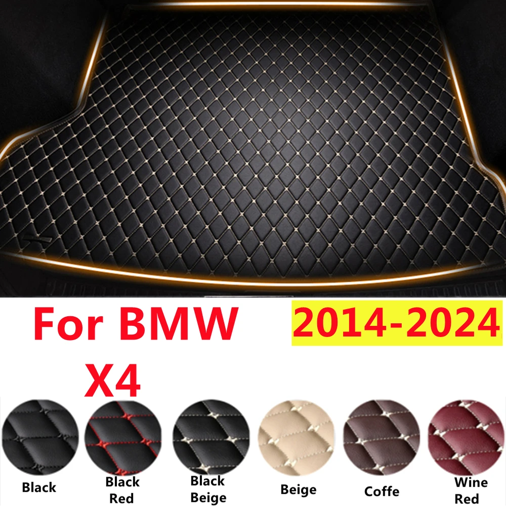 

Кожаный коврик для багажника BMW X4 F26 2024 2023 2022 2021 2020-2014