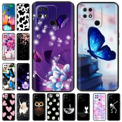 Cover For Xiaomi Redmi 10C Case For Redmi 10C Capas Phone Case Soft Black Silicone Bumper Back Case For Redmi 10C Fundas 6.71