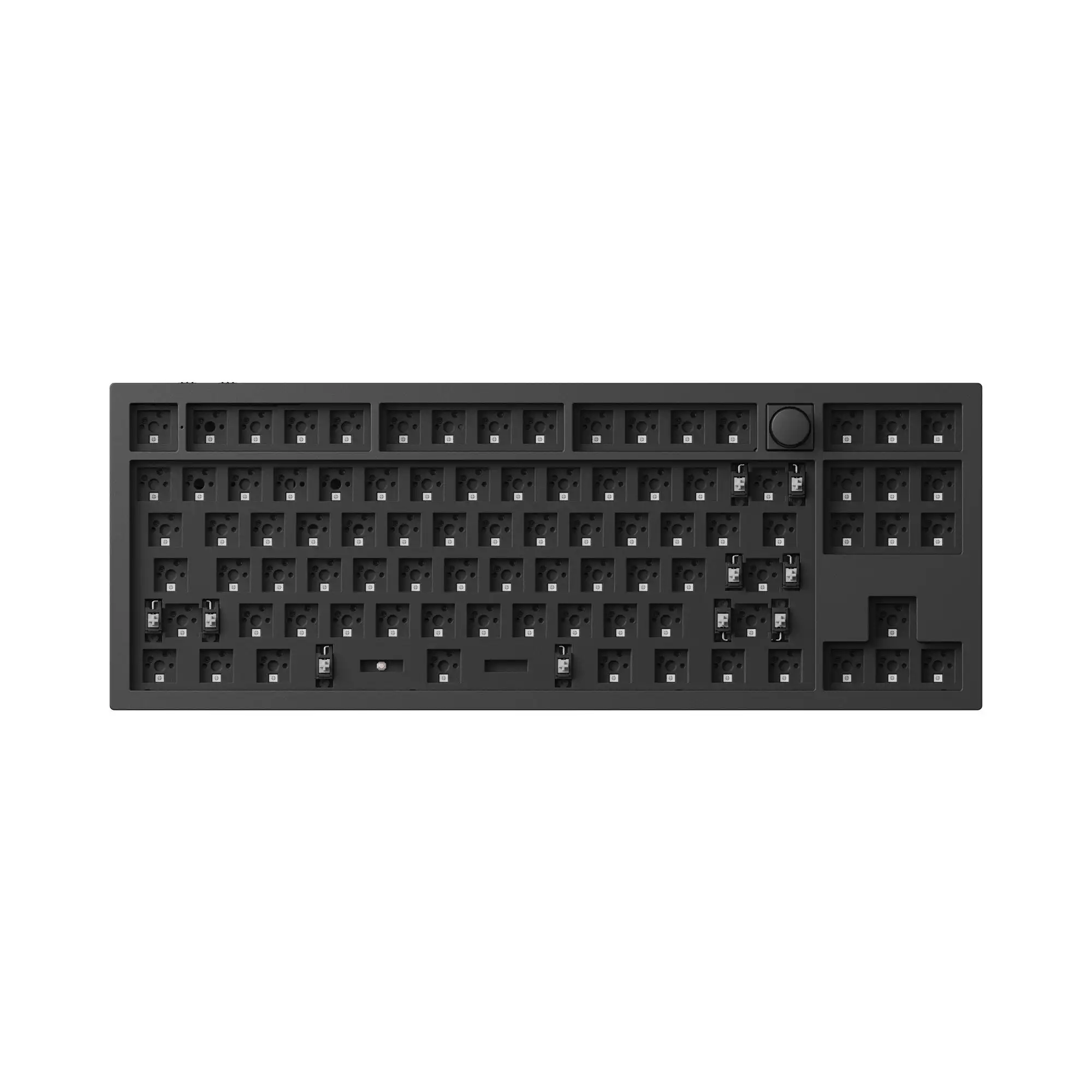 Keychron Q3 Max Barebone Knob Version QMK/VIA Wireless Custom Mechanical Keyboard for Mac Windows Linux