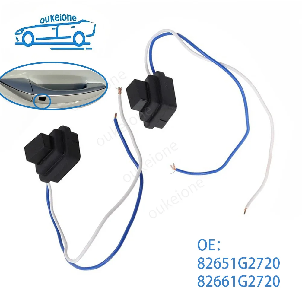 For Hyundai IONIQ 2016 2017 2018 2019 2020 Car Inductive Exterior Handle Switch Key Door Handle Button 82651G2720 82661G2720