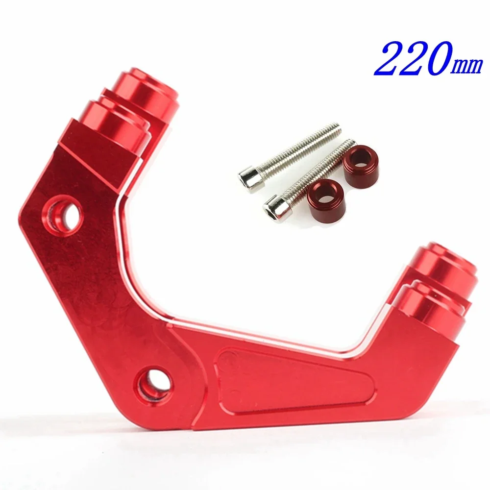 82mm Motorcycle Front 200mm / 220mm Disc Brake Caliper Bracket/adapter For Rpm Adelin Frando For Yamaha Scooter Rsz Jog Force