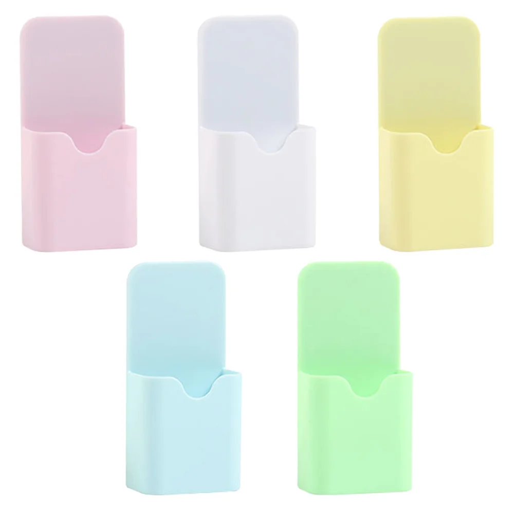 5 Pcs Magnetic Marker Organizer Pen Holders Office Accessories Stationery Case Remote Control