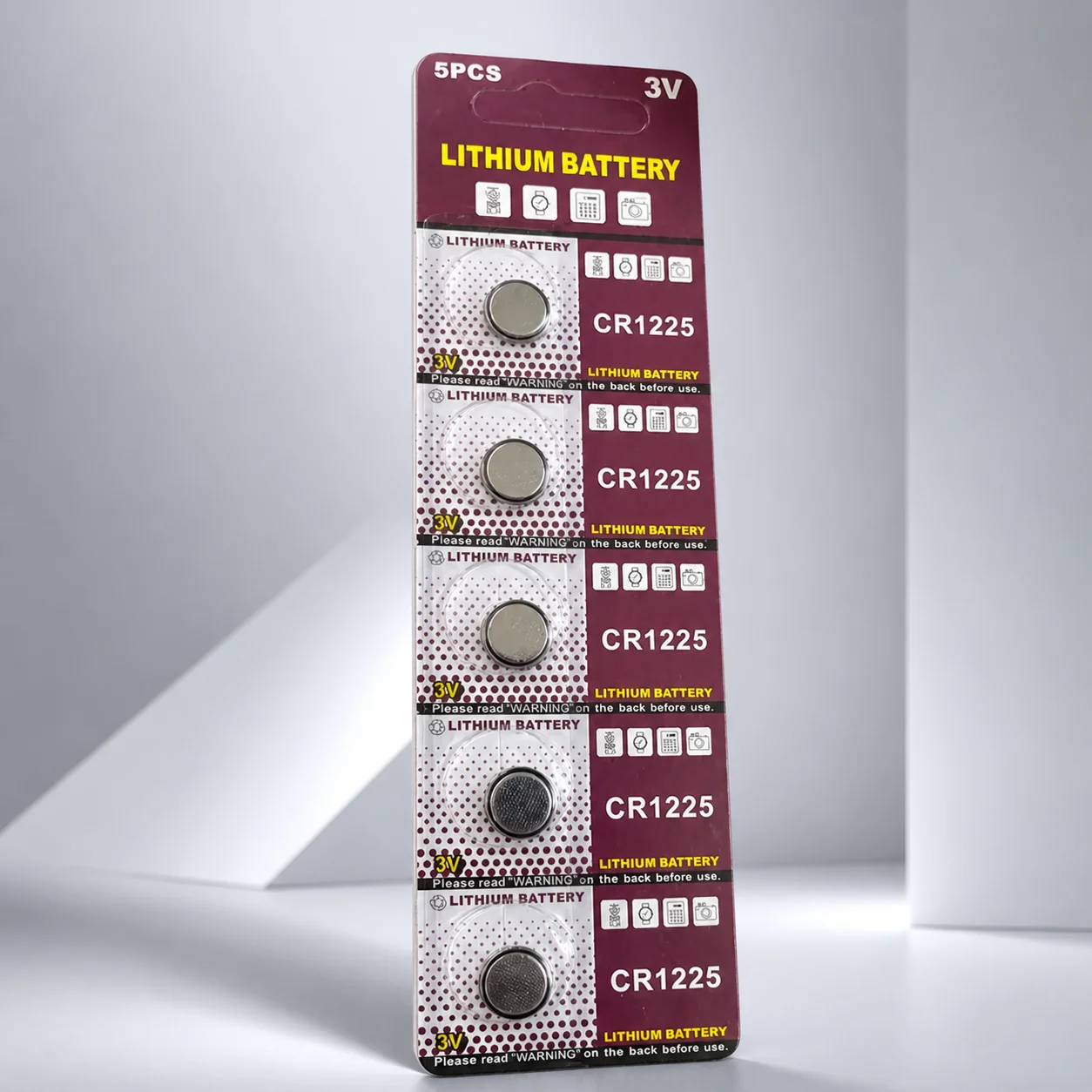 10PCS CR1225 3V Lithium Coin Cell Button Batteries, 1225 Button Battery Replacement Set for Toys and Toy Battery Replacement
