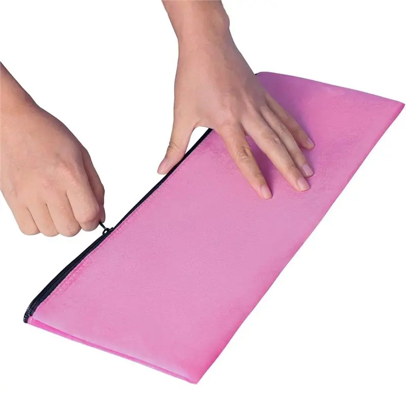 A89E-Empty Mahjong Bags With Zipper For Standard Tiles For Game Player Lover Organizer Gift For American Mahjong Makeup Brushes