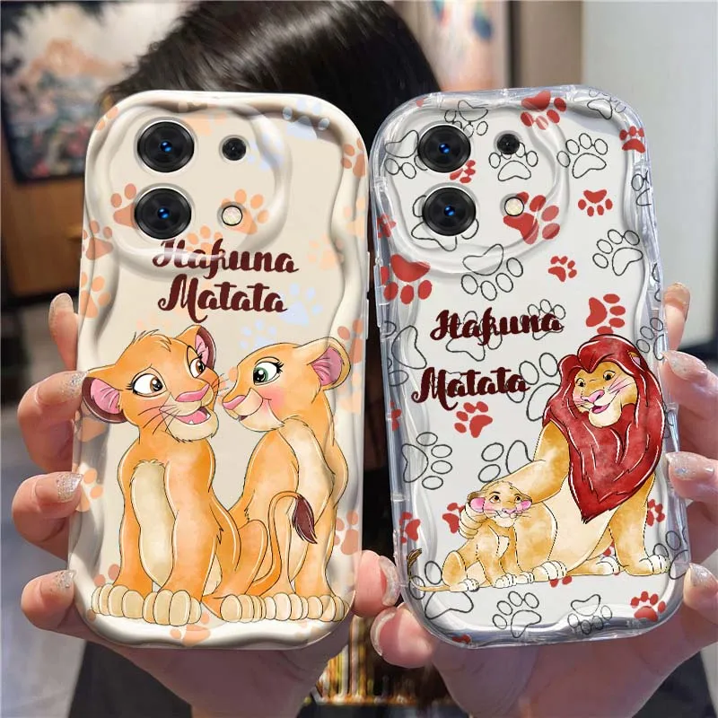 

The Lion King Cartoon For Xiaomi Redmi 9T 9A 9 9C 10 10C 12 13 13C 14C A2 A1 Plus K30 K40 K60 5G Wave Oil Phone Case