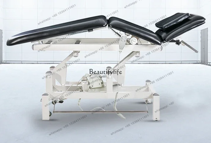 D30  Electric Technique Lifting and Straightening Bone Multi-Functional Massage Couch Three-Segment Five-Segment