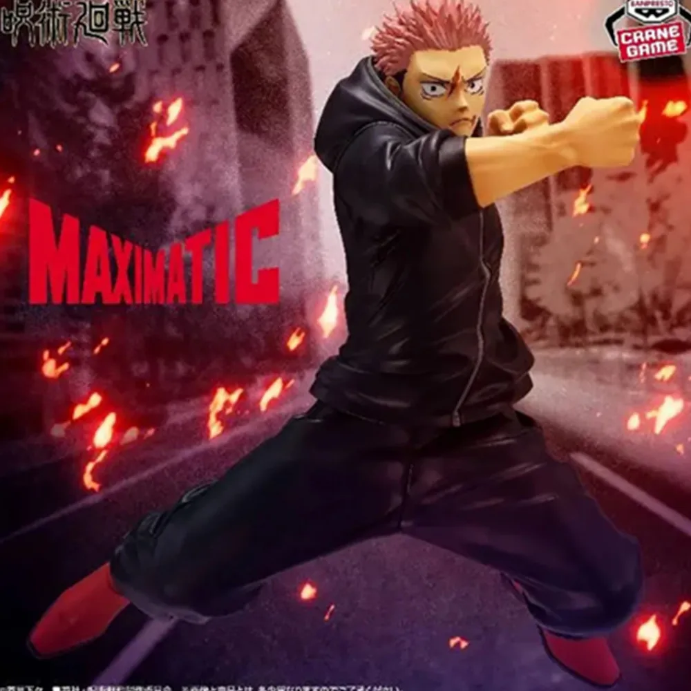 Original Banpresto Maximatic Jujutsu Kaisen Itadori Yuji Anime figuras de acción modelo juguete figura de acción colección de juguetes de PVC
