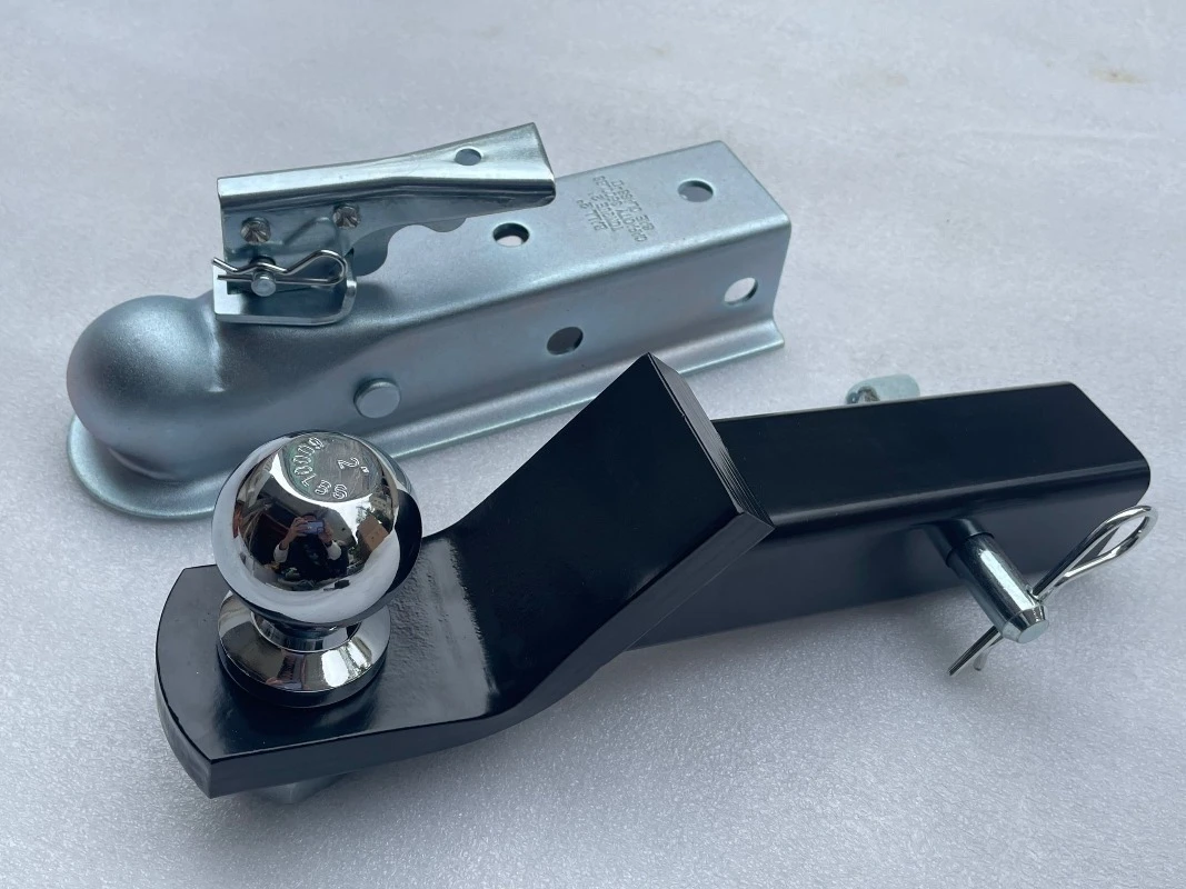 Modified 4 Wheeler ATV Go Kart Trailer Hitch Ball Connector Trailer Cover Tow Arm 3500LBS Load Capacity For Off Road Vehicle