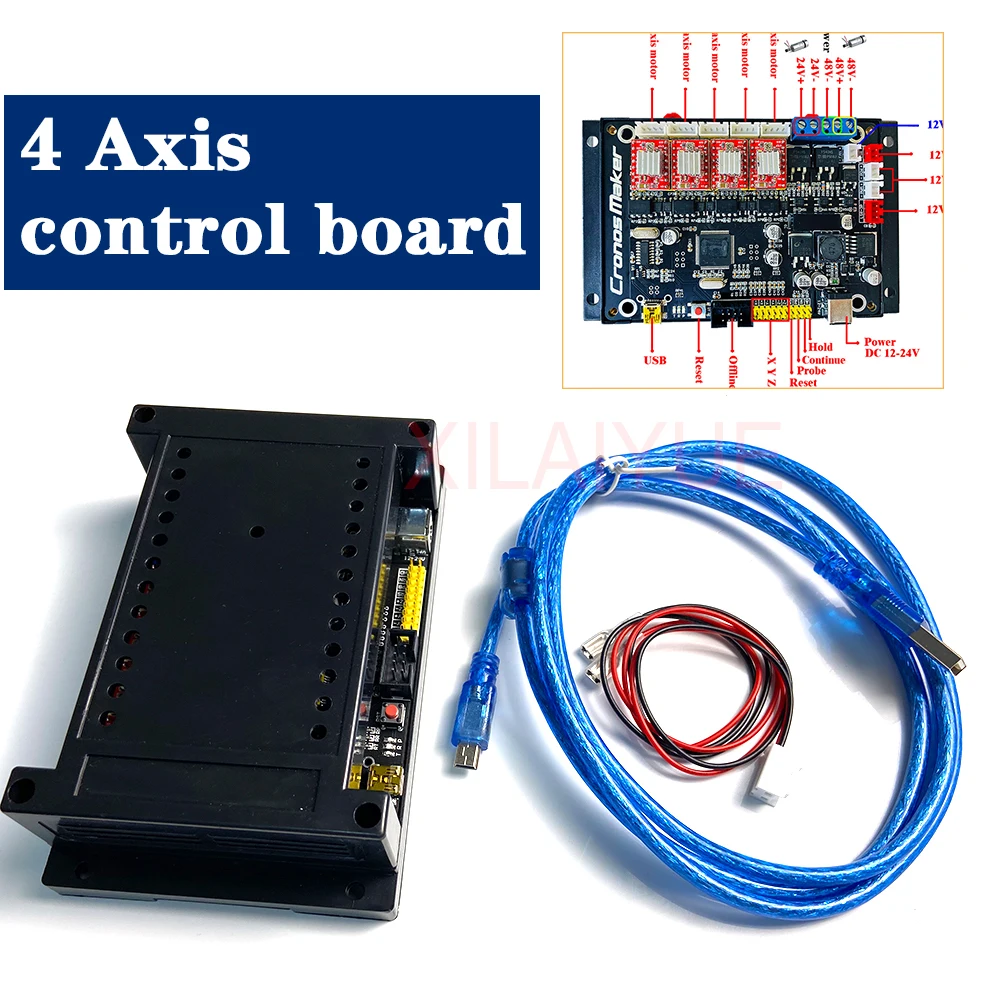 CNC 3018 GRBL 1.1 3 Axis Stepper Motor Double Y Axis USB Driver Board Controller Laser Board for GRBL CNC Router 2/3/4Axis.