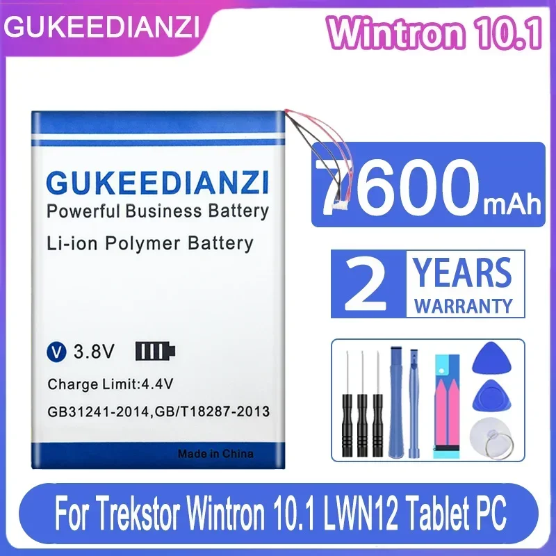 Compact 7600mAh Laptop Battery for Trekstor Wintron 10.1