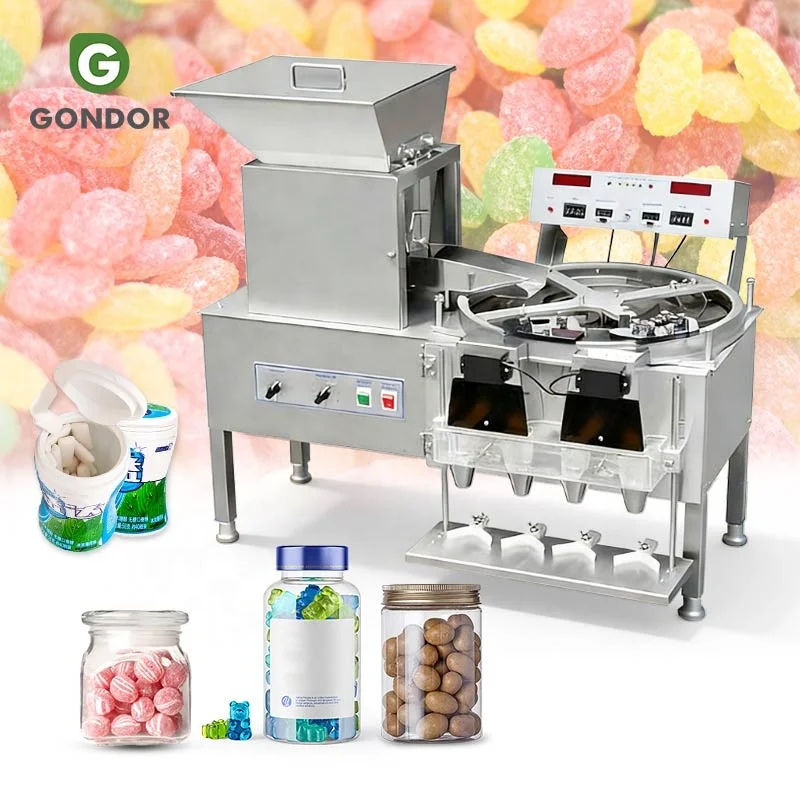Gummy Candy Pill Seed Counter Milk Tablet Semi Automatic Electronic Bead Visual Counting Machine Count