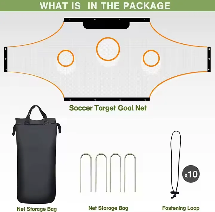 Soccer Goal Target Professional Soccer Training Equipment Portable Soccer Target Net