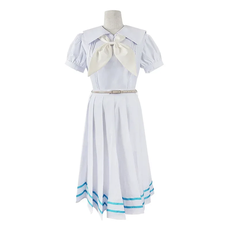 

Beastars Haru White Dress Rabbit Haru JK Uniform Dress Sailor Suit Cosplay Costume for Woman Girls Hallowmas Party Costume Wigs