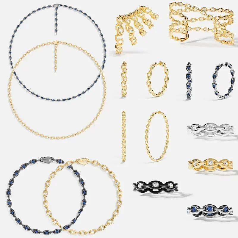 LI KI 925 Silver High Quality 2025 New Exquisite Earrings Necklace Bracelet Ring For Women Luxury Designer Jewelry Free Shipping