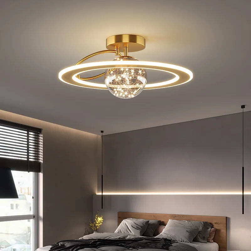 

Starry Sky Bedroom Ceiling Lamp Light Luxury Starry Boys and Girls Children's Room Lighting Modern Minimalist Master Bedroom Lam