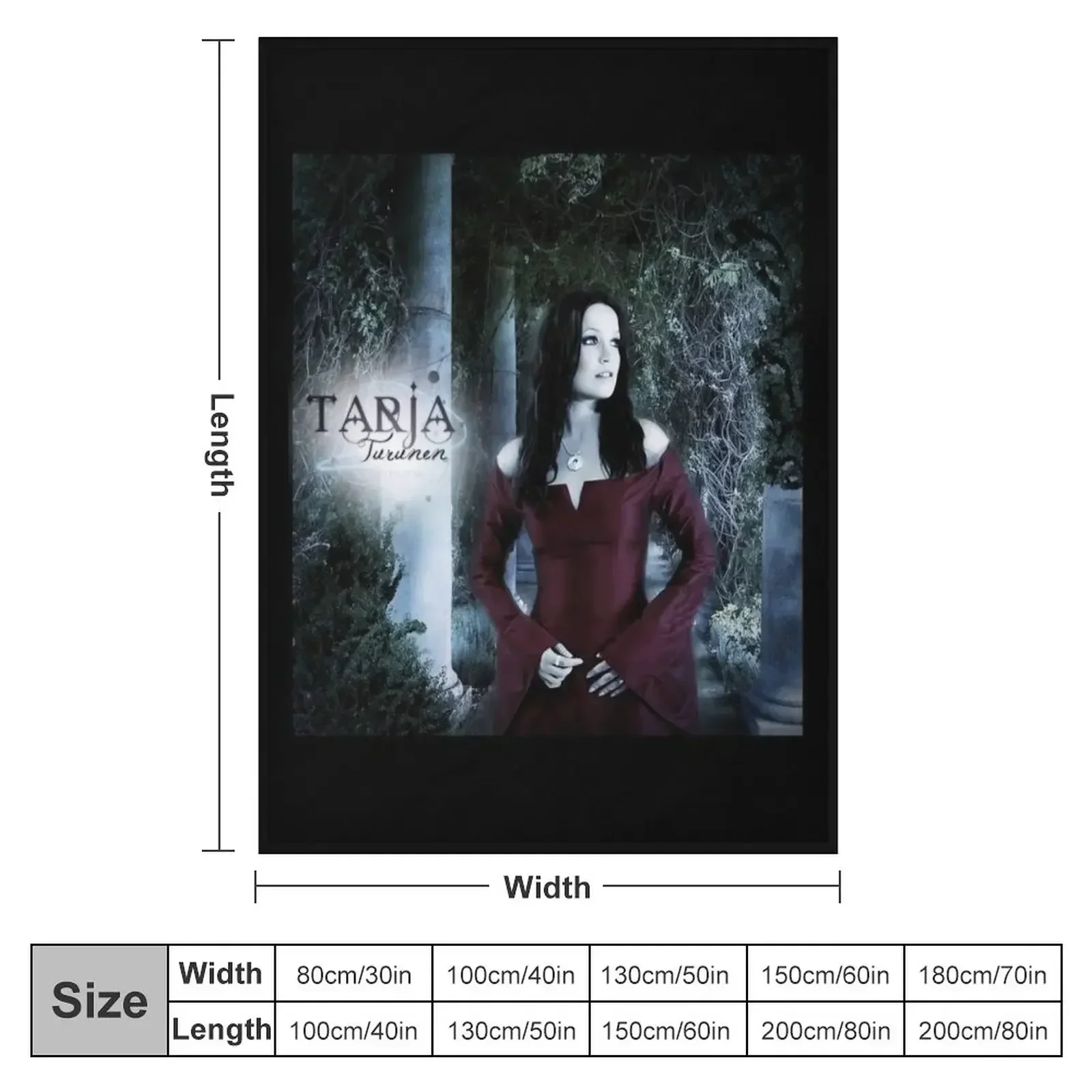 trj02,tarja Soile Susanna Turunen Throw Blanket couch cozy soft plush fuzzy picnic outdoor blanket