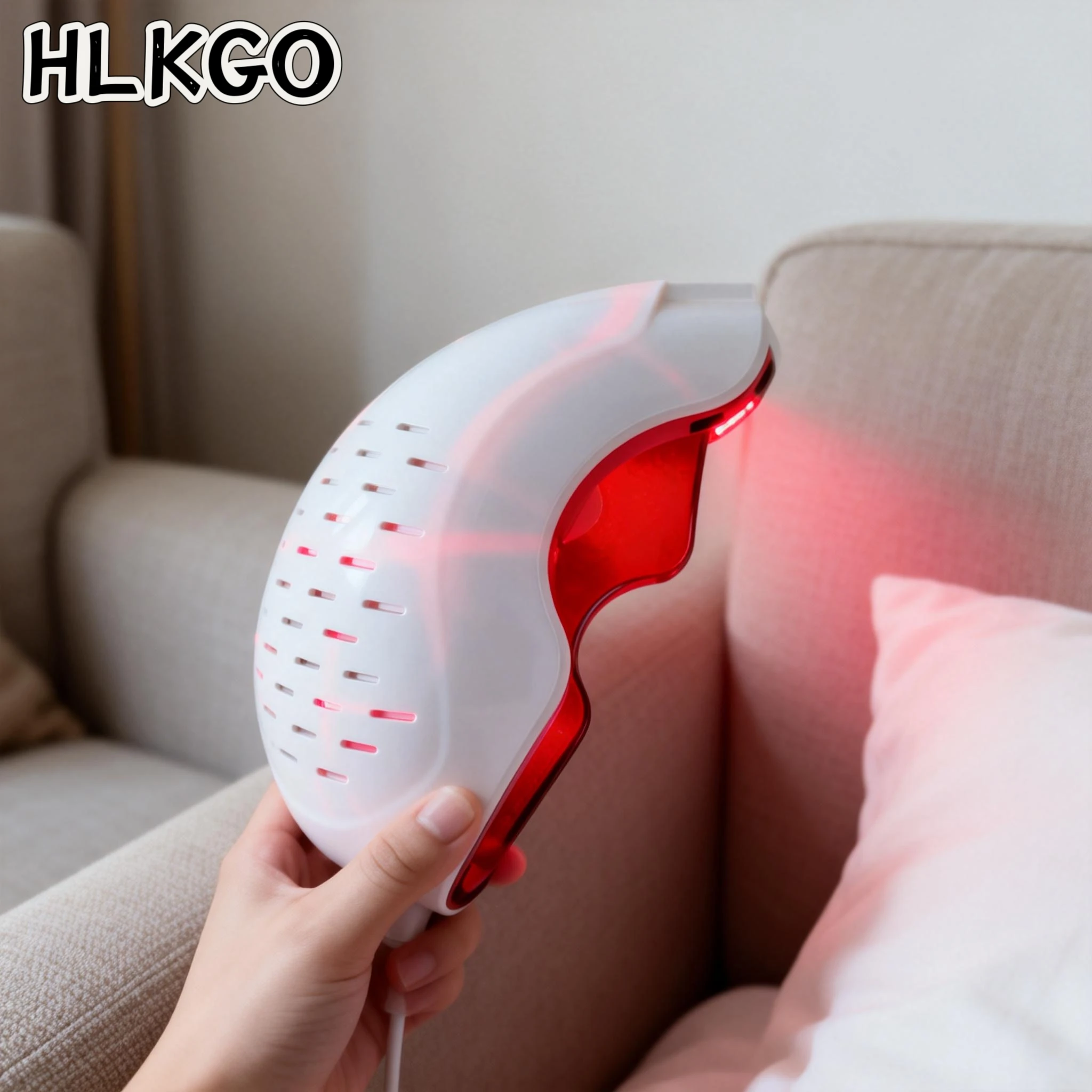 90 Lasers + 210 LEDs Hair Growth Cap, 300 Medical Diodes, Smart Zone Design for Deep Follicle Stimulation and Regrowth