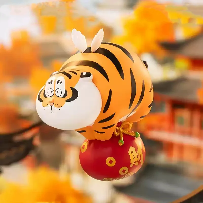 TOPTOY I Am Not Fat Tiger FORTUNE TIGER SERIES Blind Box Guess Bag Original Toys Doll Action Anime Ornaments Collection Gift