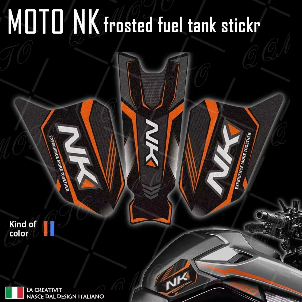 For 250NK NK400 NK650 300NK 250 nk Frosted Motorcycle Accessories Sticker Decal Kit Gas Oil Fuel Tank Pad Protector Anti slip