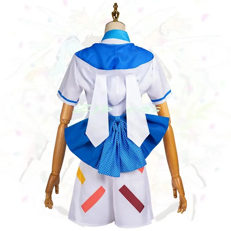 Disfraz de cosplay de anime Nito Nazuna 2026, conjunto de personajes, conejita Shino, Hajime, Mashiro, Tomoya, chaquetas y pantalones cortos de conejita, Paert ELVGS