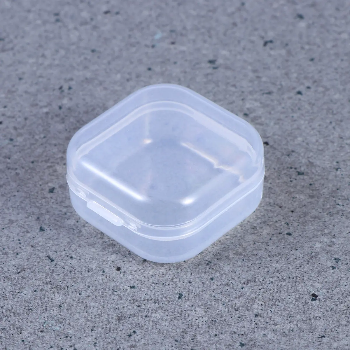 

Набор из 24 пластиковых прозрачных контейнеров с защелками для хранения мелких предметов, еды, рукоделия, универсальные квадратные коробки для организации