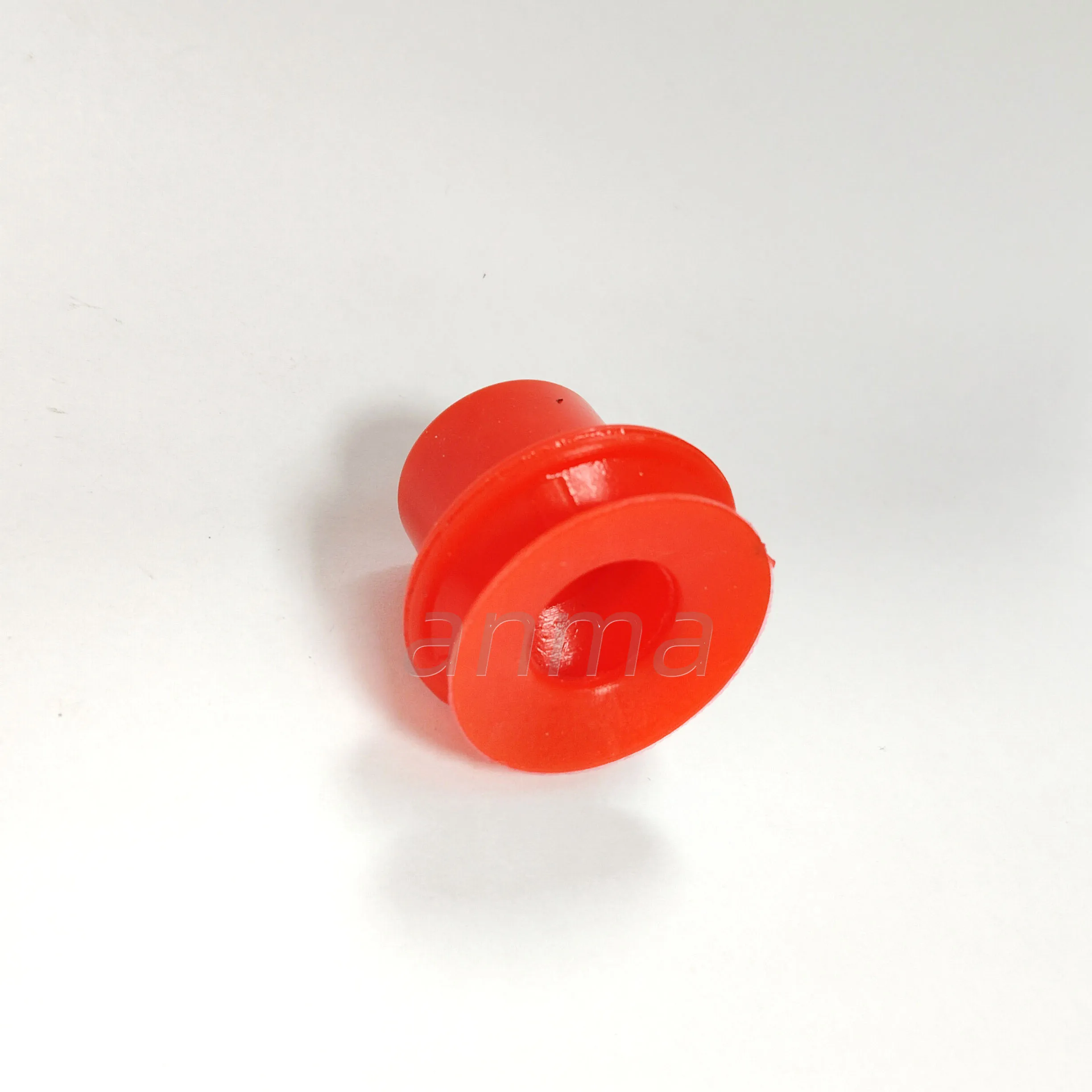 

50 штук, 30x25x10 мм, резиновые присоски для высекальных машин, красные, для деталей печатных машин