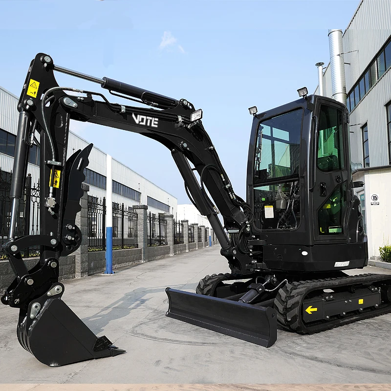 Bagger compatto da giardino idraulico 3.5 Ton ad alta efficienza nuovo escavatore cingolato Mini escavatore multifunzionale piccolo escavatore
