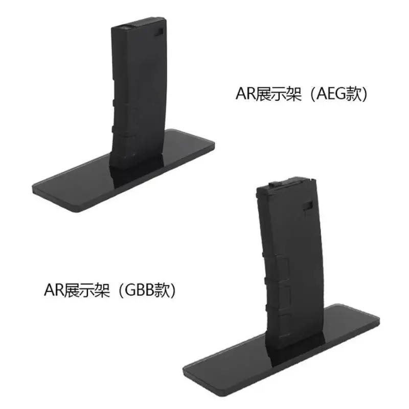 Suporte de exibição estilo ar 15 para m4 e ar15 (aw/gbb) base de vidro suporte de rifle para caça acessórios airsoft