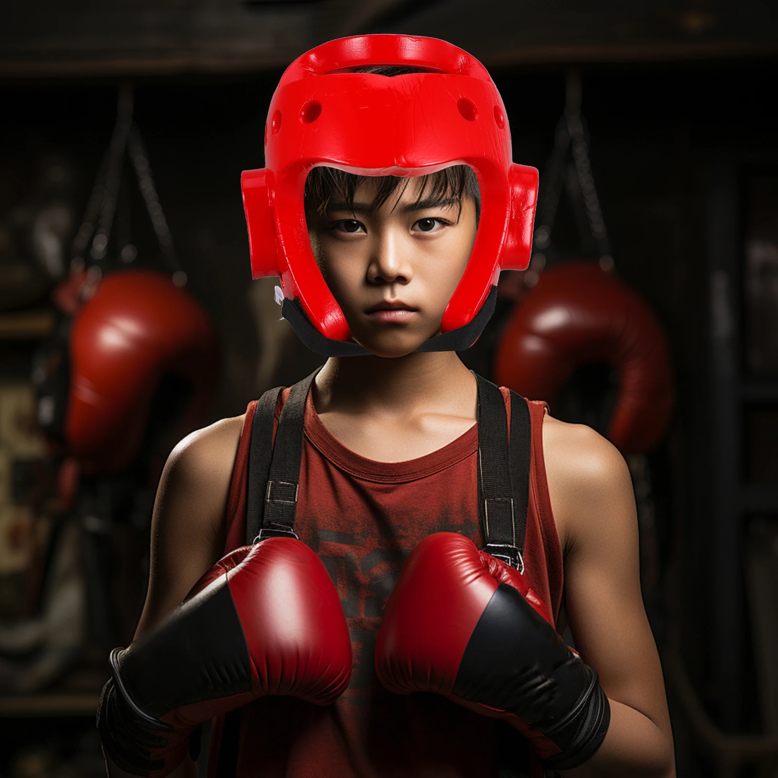 

EVA for Kickboxing Shock-absorbant Taekwondo Protective Lightweight Martial Training Kids Boxing Sparring