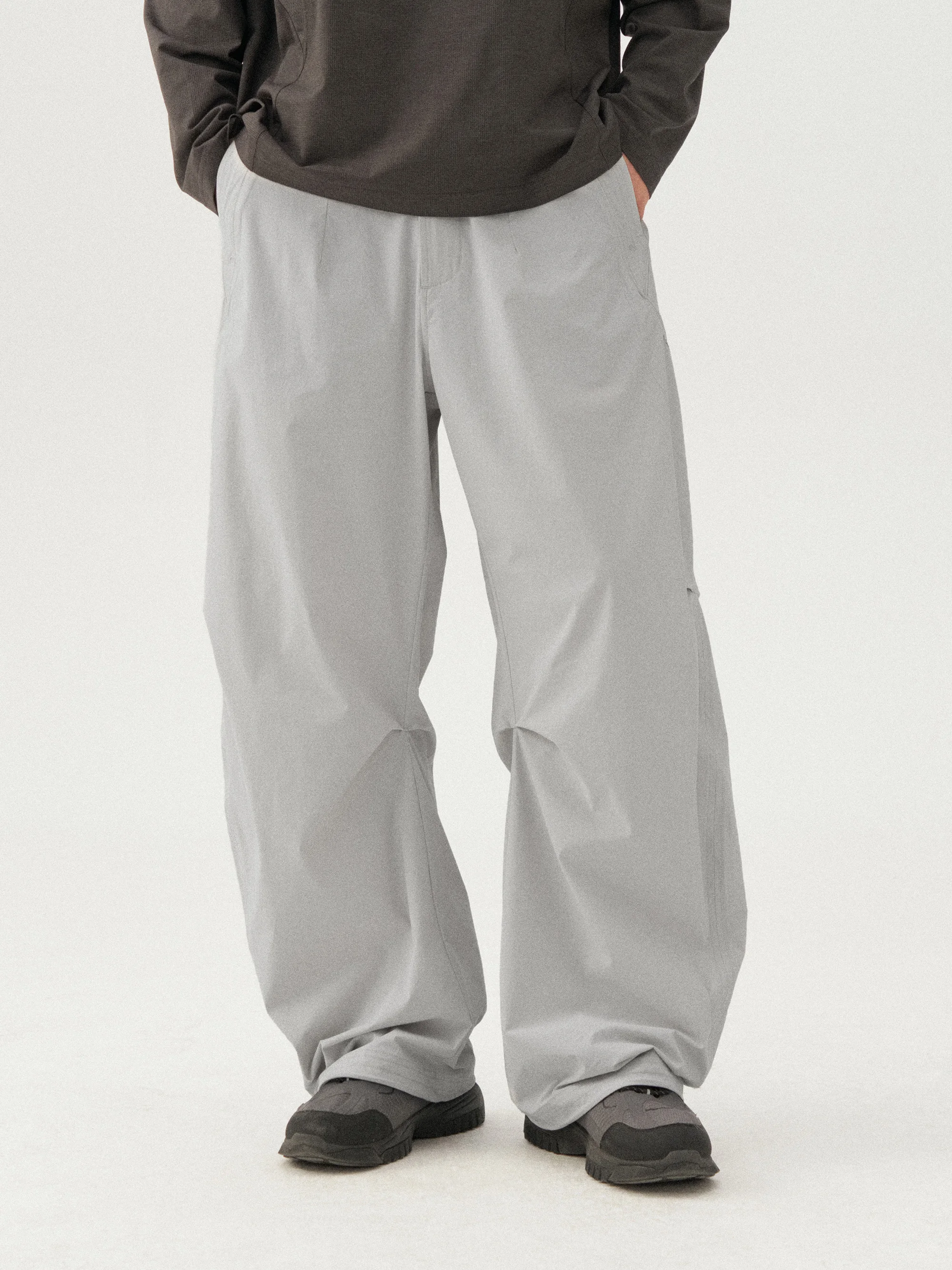 

Водонепроницаемые уличные брюки-карго с защитой от солнца UPF50, охлаждающим эффектом, свободного кроя, с низкой посадкой, из нейлоновой ткани