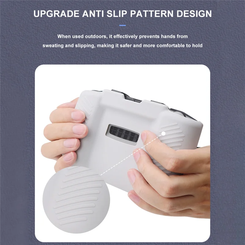 AAAEL-Anti-Drop Silicone Sleeve For RC-N1/N2/N3 Case Shockproof Remote Controller Cover For DJI FLIP/AIR 3S/NEO Drone
