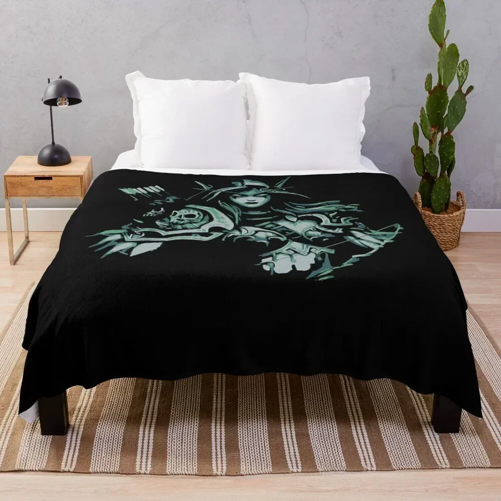 

Sylvanas Windrunner Throw Blanket Lightweight Warm Blanket for Indoor Outdoor Use