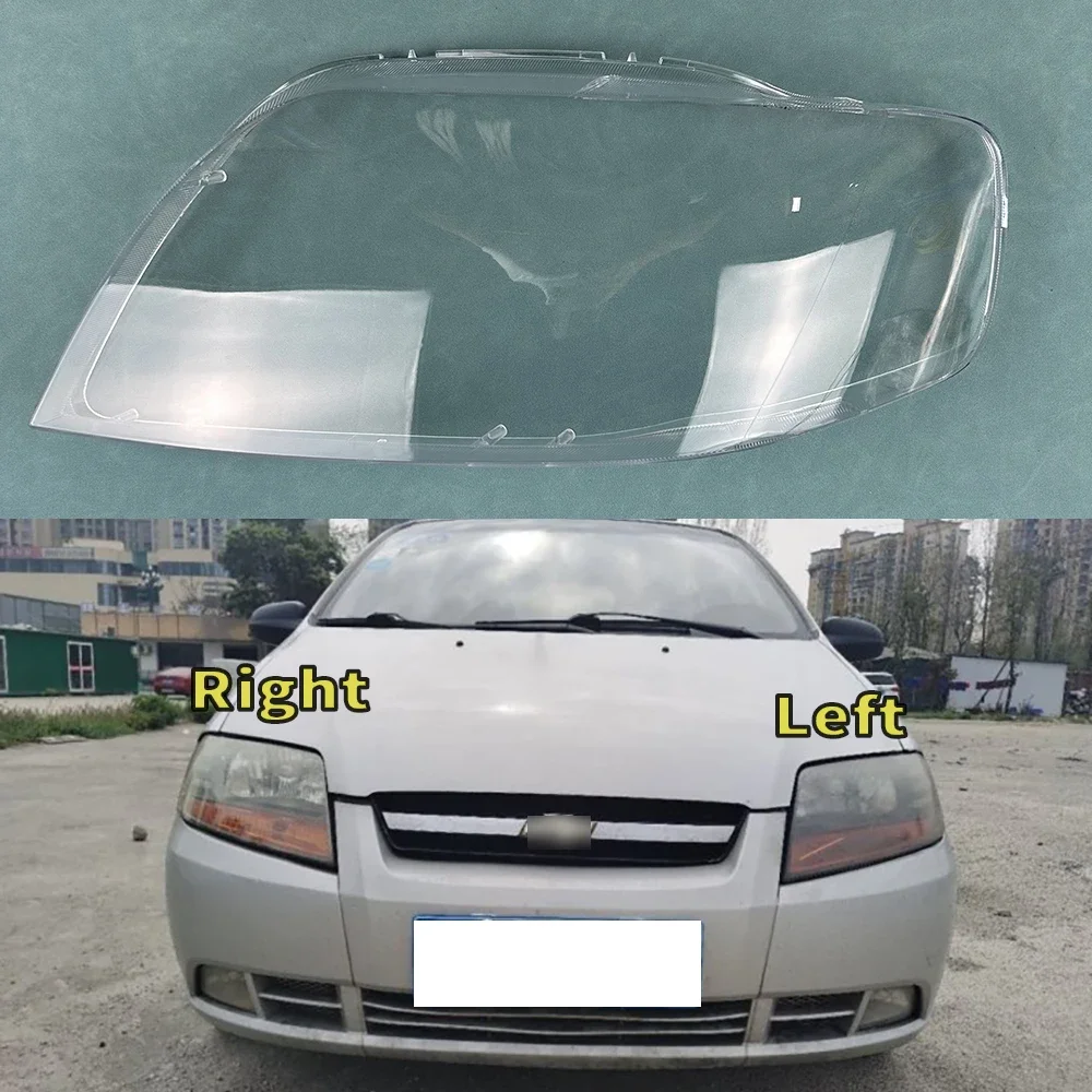 

For Chevrolet Aveo 2005 2006 2007 Headlight Shell Transparent Lampshade Headlamp Lamp Cover Auto Replacement Parts