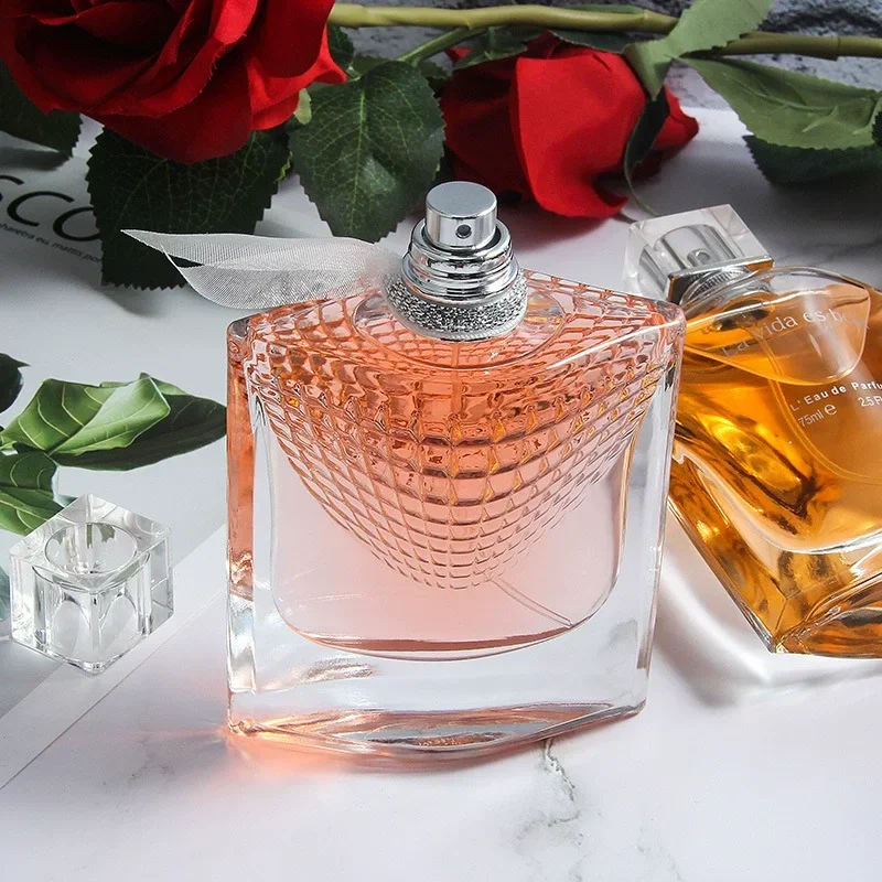 

New Perfumes Original 75ml Women Perfume True Love Rose Fragrance Lasting Perfume Fresh Natural Romantic Temperament Perfume