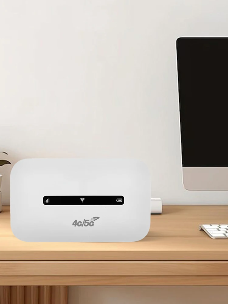 4G LTE Portable WiFi Hotspot 3000mAh 150Mbps Wireless Internet Router with SIM Card Slot Modem Router for Home Office Car Travel