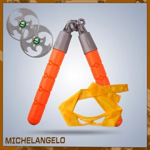 Teenager Ninja Turtles Augenmaske Darts Nunchaku Messer und Messer, Kinderanime -Arme, Performance -Requisiten 10 Hauptverkaufsmesser 14 Zoll - №10