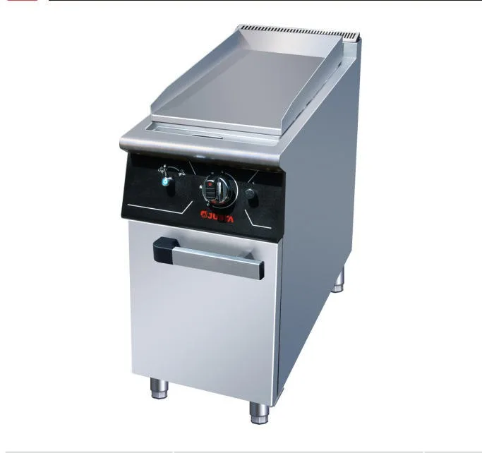 

✓For Best Quality Commercial Gas Electric Griddle 304 Stainless Steel BBQ Counter Flat Grooved Top Cabinet Outdoor Kitchen*