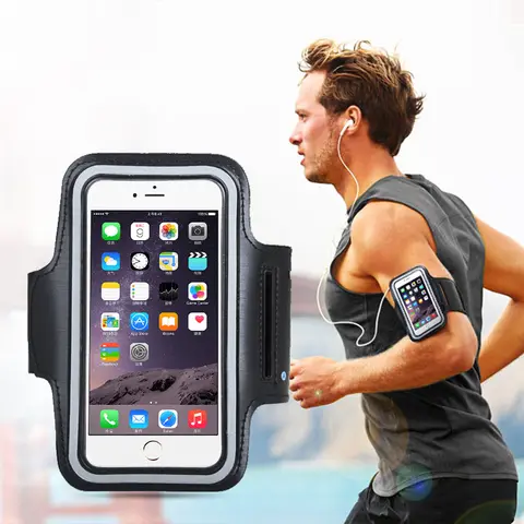 7inch XXL Mobile Phone Armband Outdoor Sports Holder Gym Running Phone Bag Arm Band Cases for iPhone Samsung Xiaomi Redmi Holder