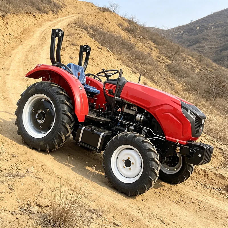 

Профессиональное сельскохозяйственное оборудование на заказ: четырехколесный роторный культиватор, колесный микрокультиватор и трактор